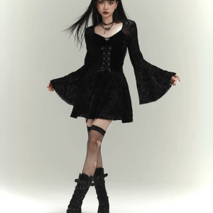 Girl Black Dress