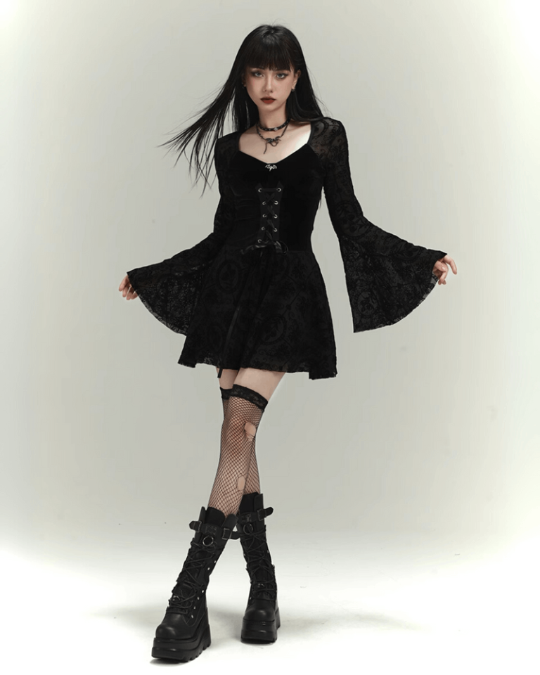 Girl Black Dress